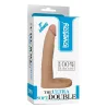LoveToy Double gode Cockring - 15.5 x 2.9 cm Flesh